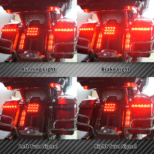 Feu arrière LED de sacoche, clignotant, veilleuse et stop, pour Harley Touring 2014-2024 - vue 6
