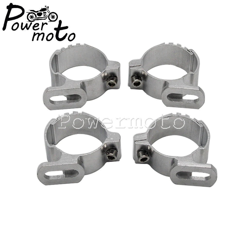 Colliers de fourche pour bulle Harley Dyna Sportster - vue 3