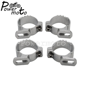 Colliers de fourche pour bulle Harley Dyna Sportster - vue 3
