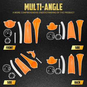 Entonnoir de remplissage d'huile 2-en-1 avec joint pour Harley-Davidson Softail, Dyna, Trike, Touring – photo 2/8