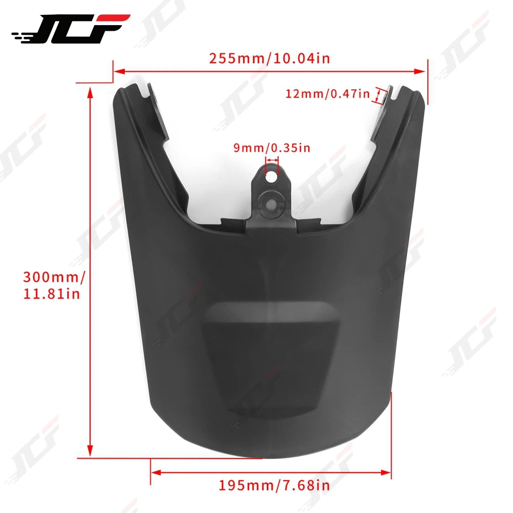 Extension de garde-boue arrière noire pour Harley-Davidson Sportster S 1250 - vue 4