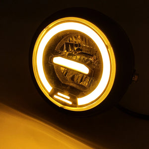 Phare LED rond 6,5 pouces pour Harley - vue 9