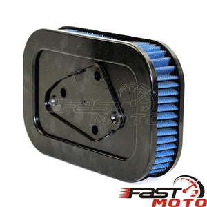 Filtre à air lavable bleu pour moto Harley-Davidson Sportster - vue 8