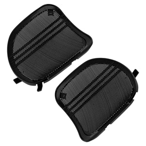 Grilles de Haut-Parleurs Tri-Line Chromées/Noires - Harley-Davidson Touring Road Glide FLTRX 2015-2023 – photo 6/8