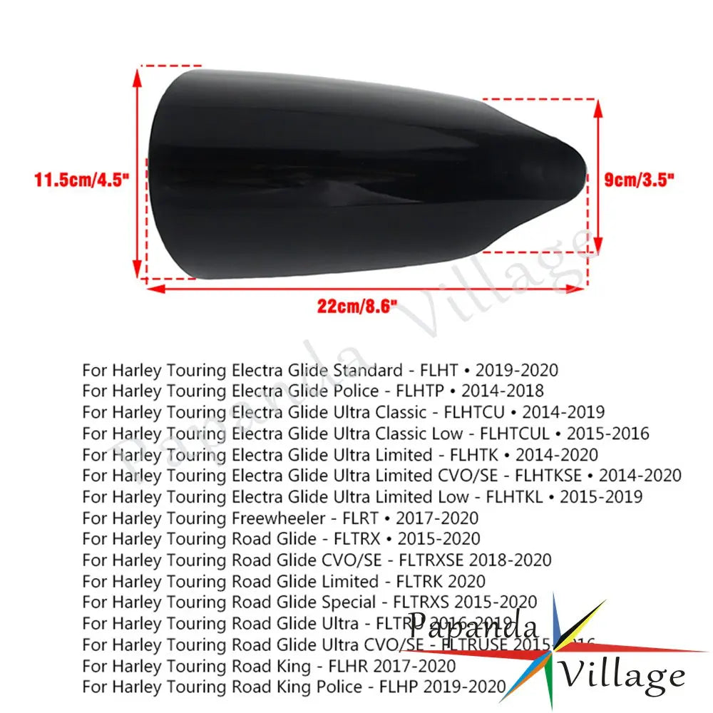 Protège-mains peints pour Harley Touring - vue 2