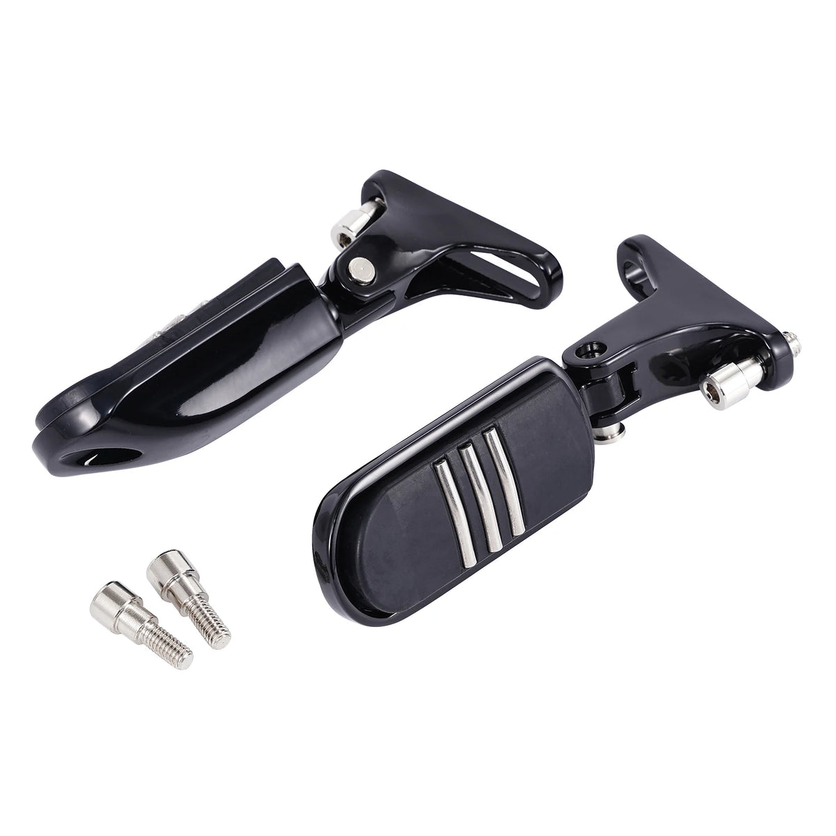 Repose-pieds passager arrière en acier pour Harley-Davidson Touring, Electra Glide, Road King 1993-2024 – photo 1/8
