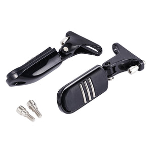 Repose-pieds passager arrière en acier pour Harley-Davidson Touring, Electra Glide, Road King 1993-2024 – photo 1/8