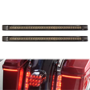 Feux LED d'accent de sacoche à défilement (stop/clignotant) pour Harley CVO Touring, Electra Glide, Road Glide Ultra... - vue 4