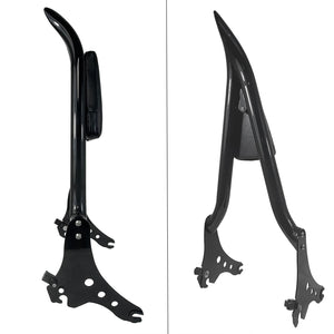 Sissy-bar dossier passager et porte-bagages pour Harley-Davidson Sport Glide et Low Rider FXLR/FXLRS/FXLRST - vue 2