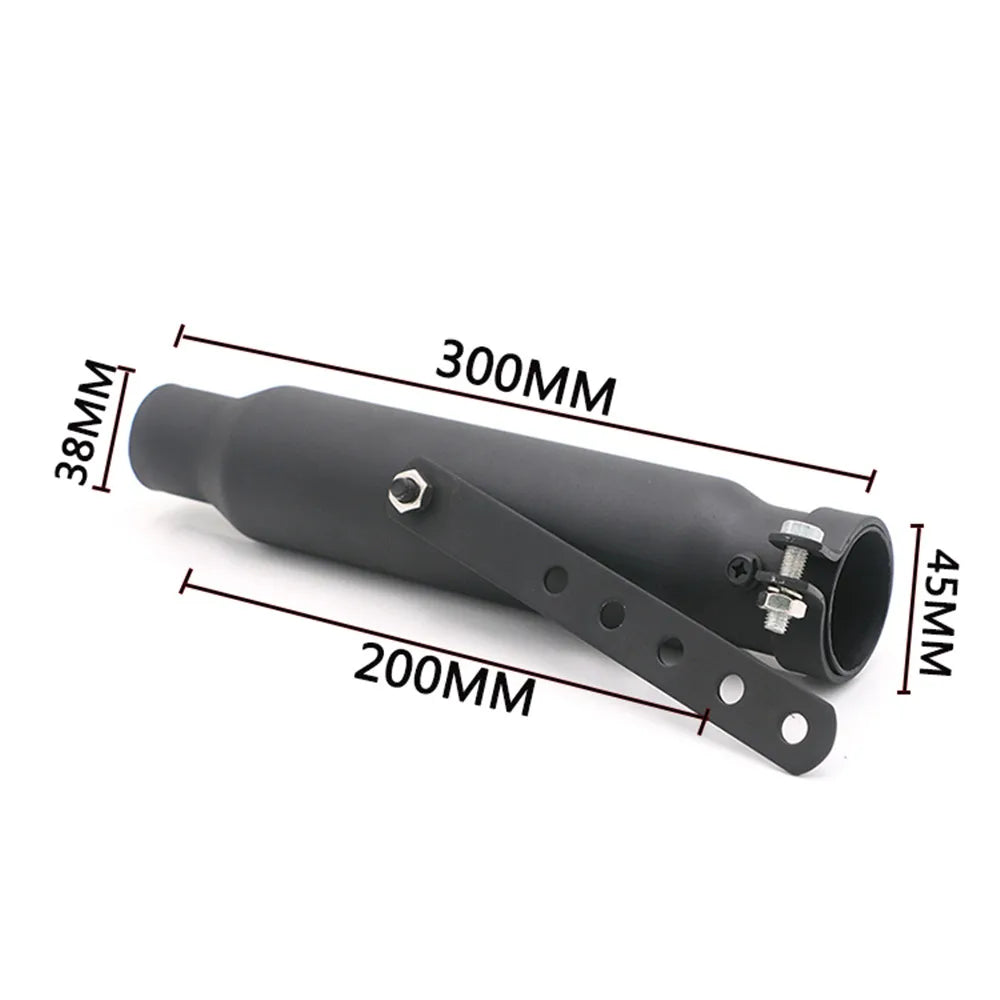 Silencieux rétro universel pour Harley bobber - vue 1