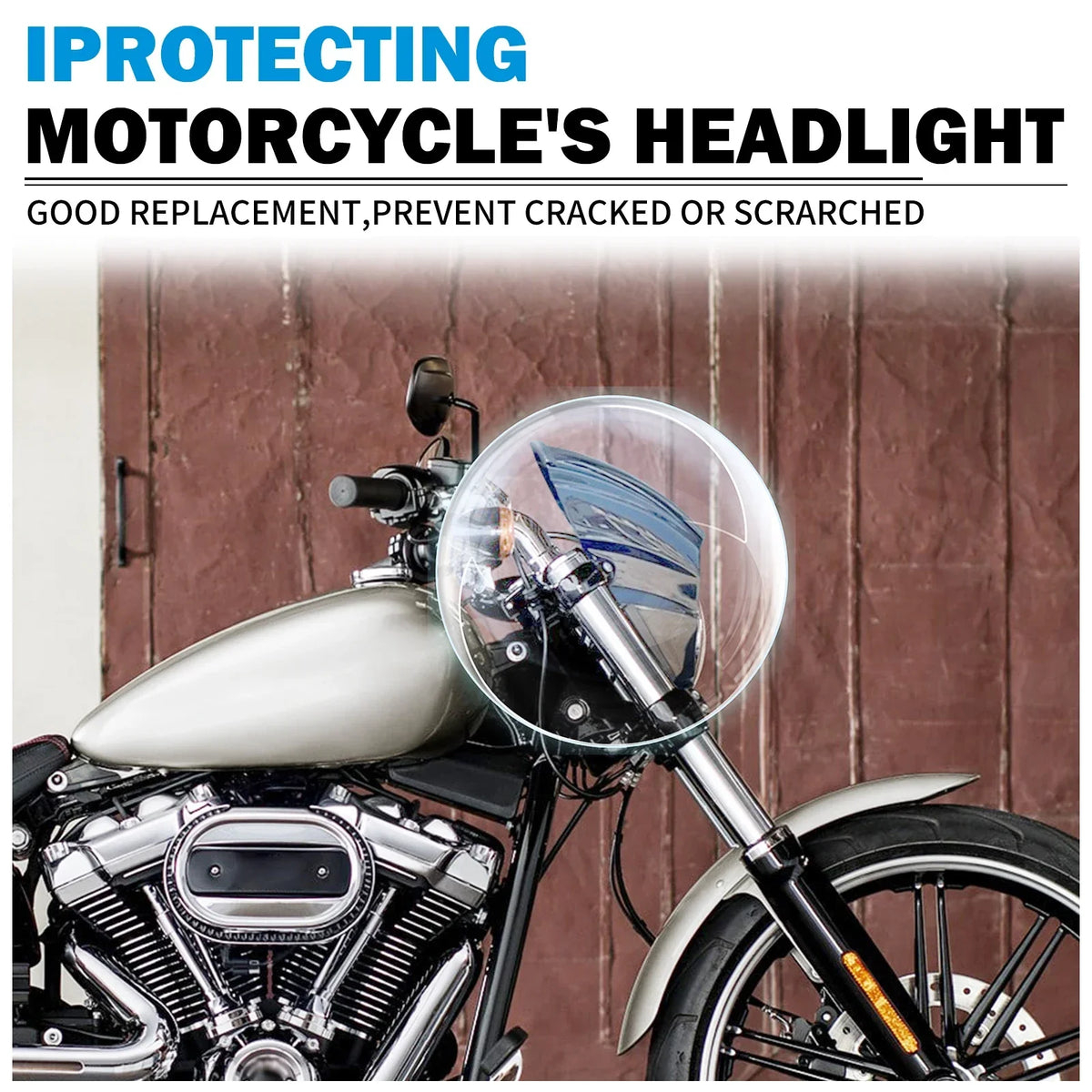 Carénage de Phare Avant Noir avec Pare-brise (Light Mask) - Harley-Davidson Softail Breakout FXBR/FXBRS 2018 et plus – photo 2/8