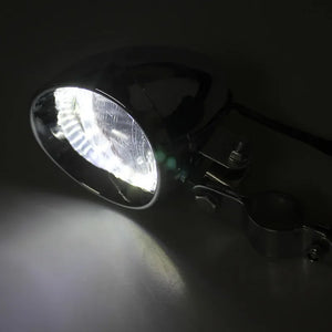 Feu additionnel LED chromé pour Harley - vue 6