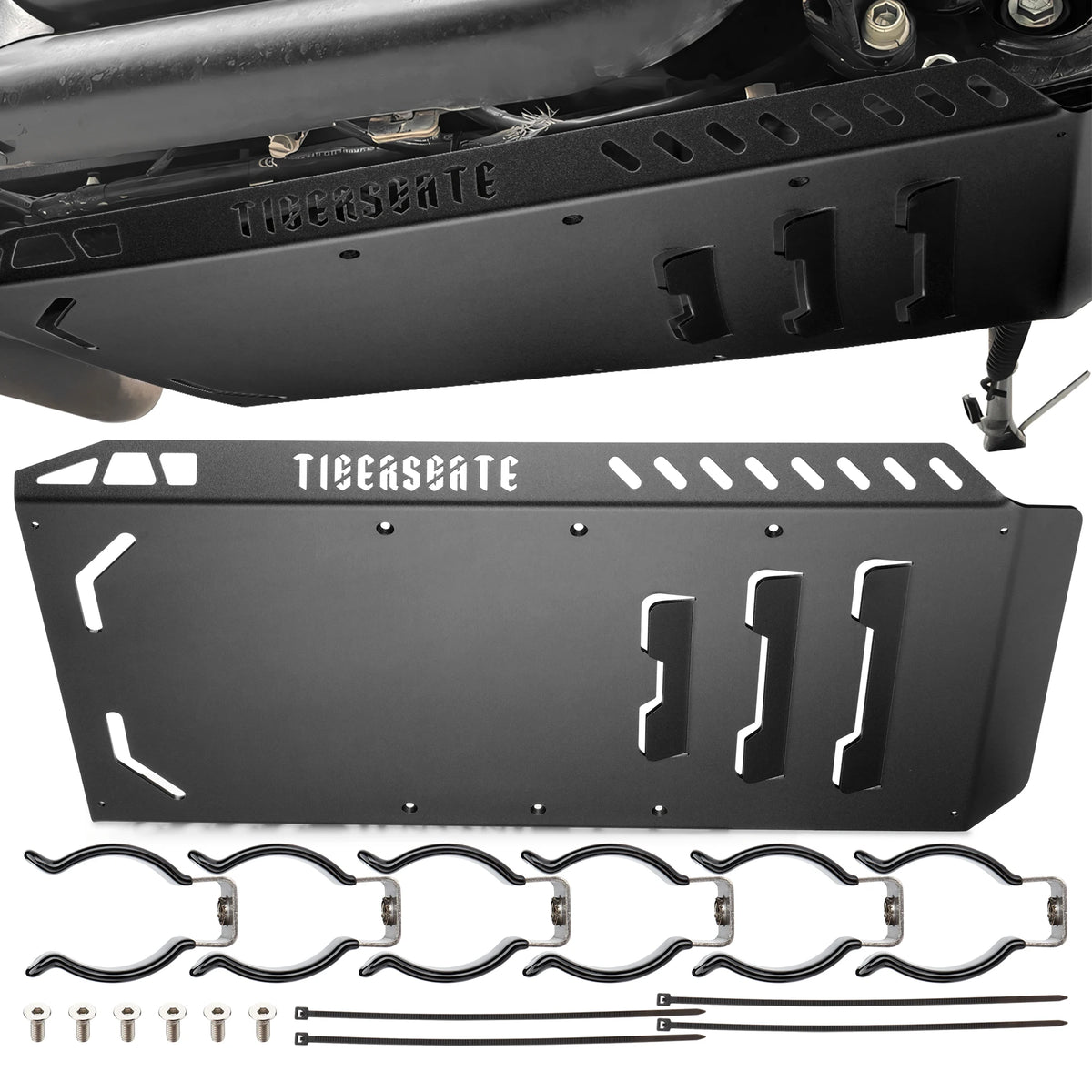Sabot de Protection Moteur en Aluminium - Harley-Davidson Touring 2014-2023 – photo 1/12