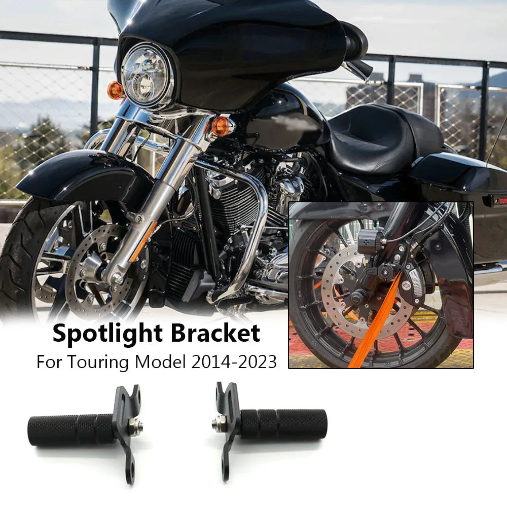 Support de projecteur additionnel pour Harley Touring - vue 1