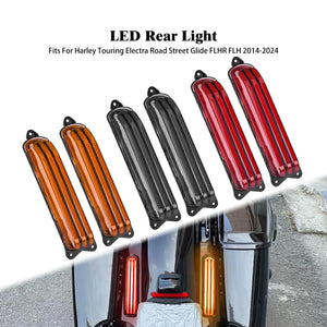 Feu LED intégré au garde-boue arrière de moto Harley-Davidson Touring - vue 1