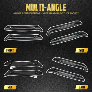 Feux LED clignotant/veilleuse de pare-brise - Harley Softail Low Rider ST FXLRST 2022-2024, El Diablo FXRST 2022 – photo 3/7