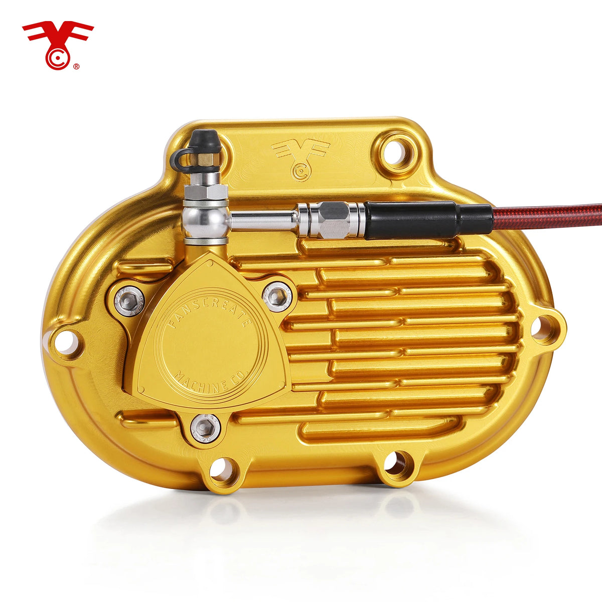Couvercle latéral de boîte pour embrayage hydraulique Harley Touring - vue 3