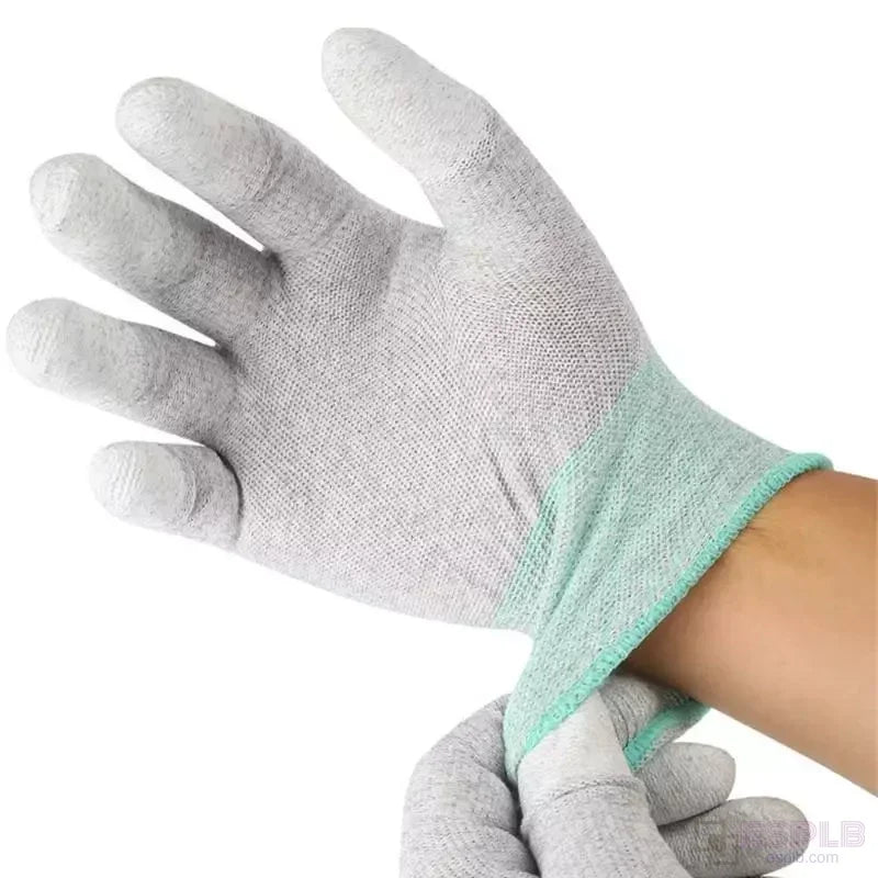 Gants anti-statiques en fibre de carbone pour réparation électronique – photo 2/6