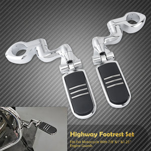 Repose-pieds passager réglables à 360° pour barre de protection - Harley Sportster, Touring, Softail, Dyna et autres marques – photo 8/8