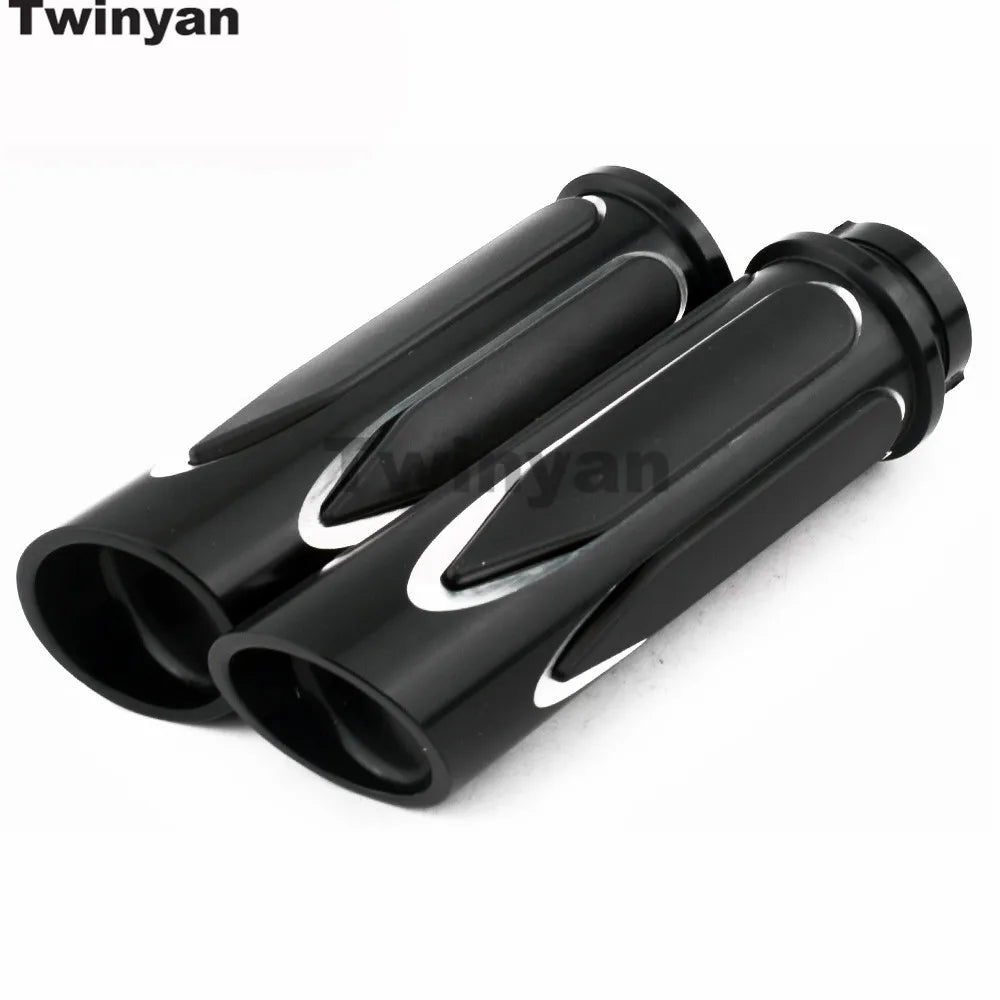 Poignées de guidon pour Harley Sportster, Dyna, Softail et Touring - vue 13