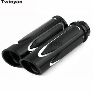 Poignées de guidon pour Harley Sportster, Dyna, Softail et Touring - vue 13