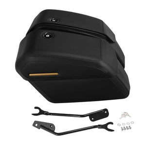 Sacoches rigides amovibles avec kit de fixation pour Harley Fat Boy / Breakout - vue 2