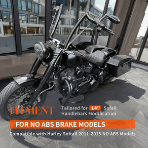 Kit de Câbles Rallongés pour Guidon - Harley-Davidson Softail 2011-2015 (Sans ABS) – photo 2/8