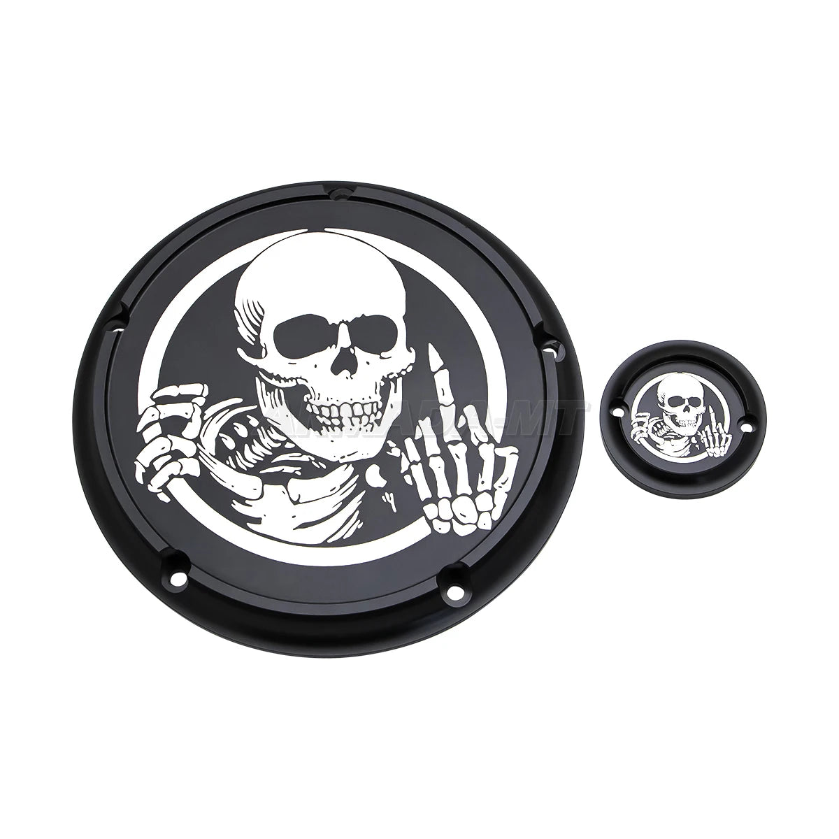 Cache derby et cache de distribution pour Harley Touring - vue 12