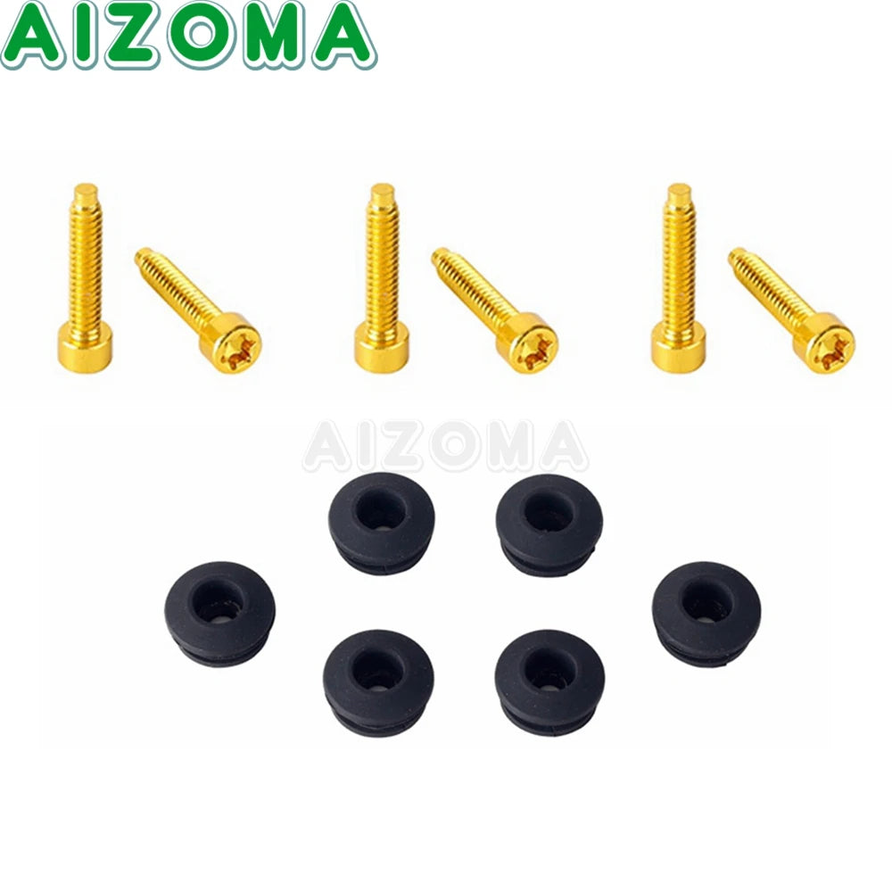 Kit de boulons de pare-brise et carénage en aluminium - Harley Softail Low Rider ST FXLRST 117 – photo 3/17