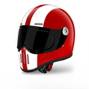 Casque moto intégral en fibre de carbone - vue de profil - vue 17