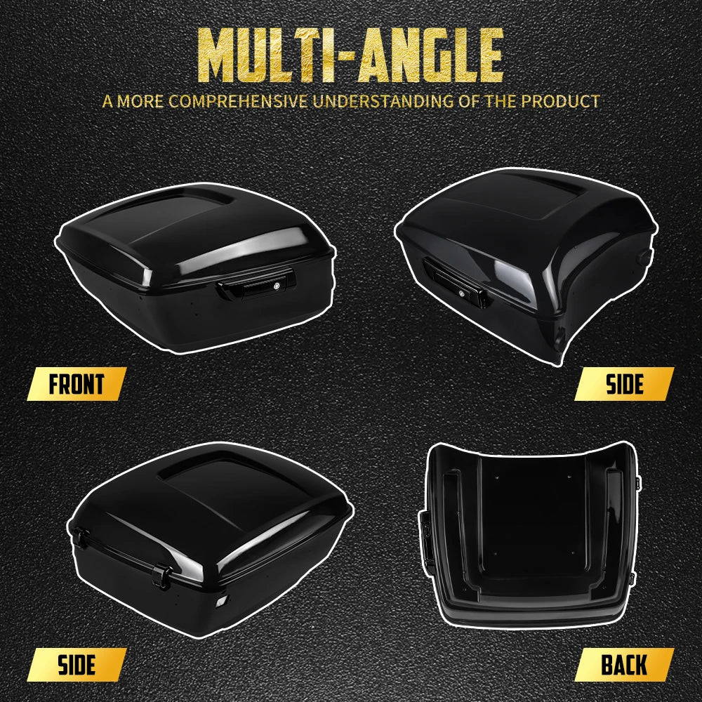 Top Case Arrière Chopped/Razor/King (7,5\"/10,7\"/13,7\") - Harley-Davidson Touring 2014-2025 – photo 3/12