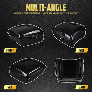 Top Case Arrière Chopped/Razor/King (7,5\"/10,7\"/13,7\") - Harley-Davidson Touring 2014-2025 – photo 3/12