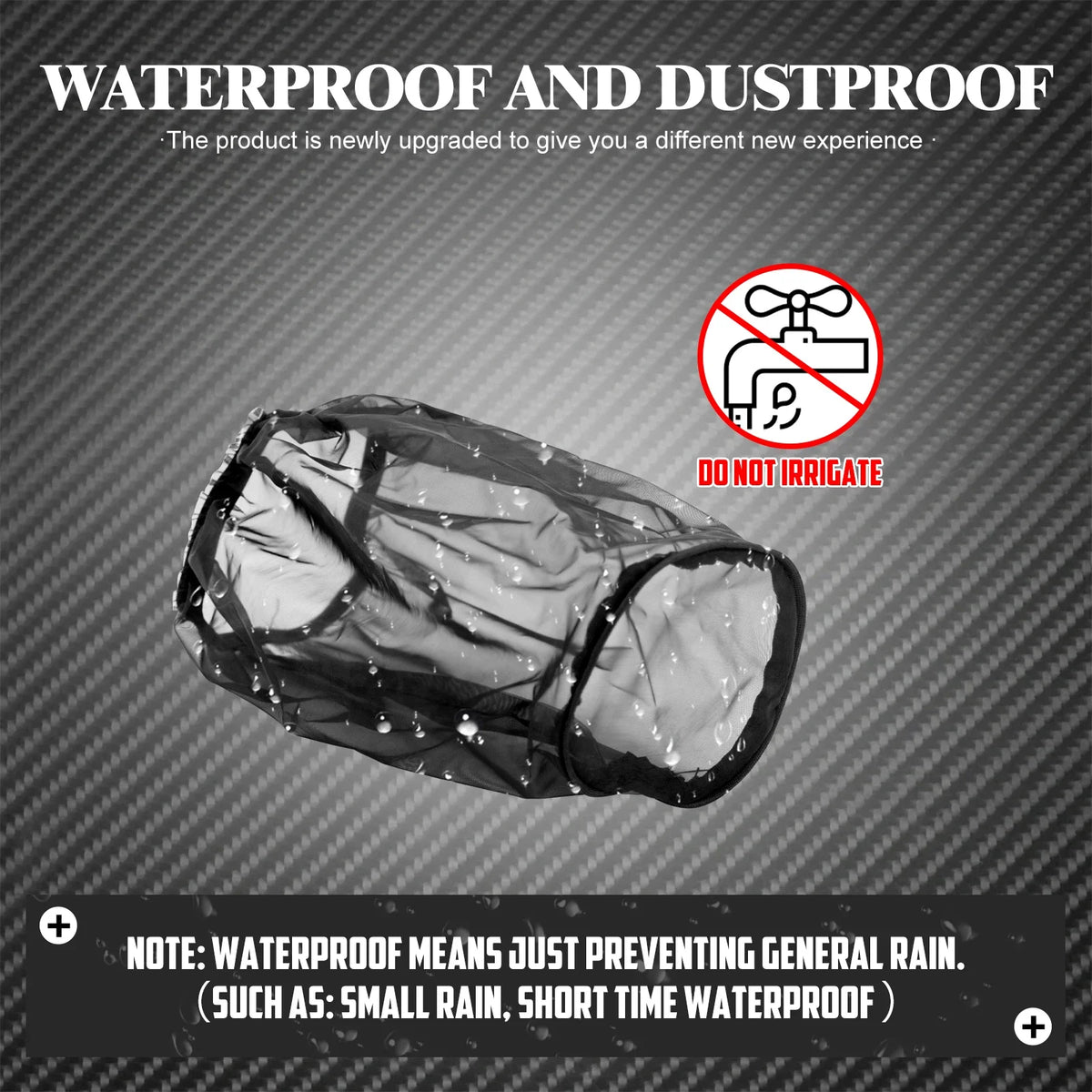 Housse de Protection Imperméable pour Filtre à Air (Rain Sock) - Harley-Davidson (Tous Modèles, selon Filtre 114/117) – photo 4/13