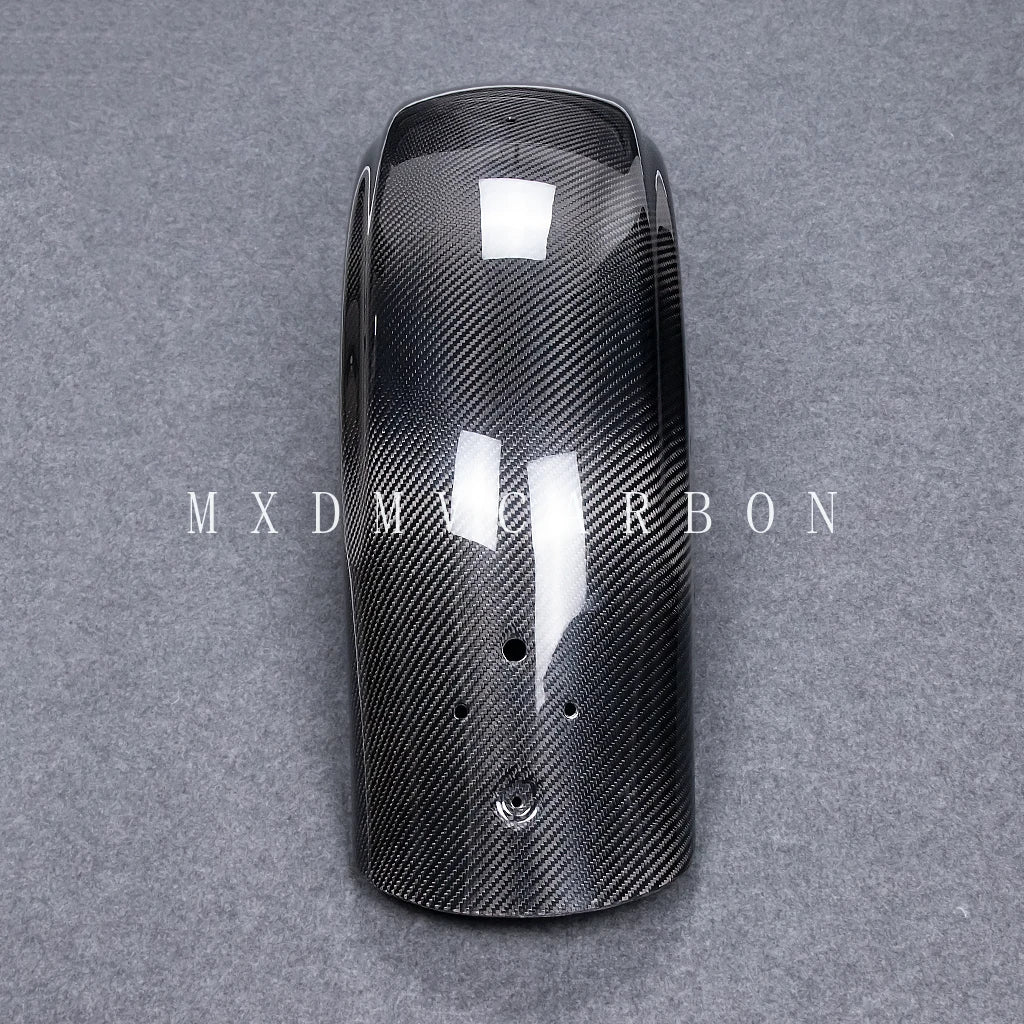 Garde-boue arrière moto en fibre de carbone pour Harley-Davidson Touring - vue 4