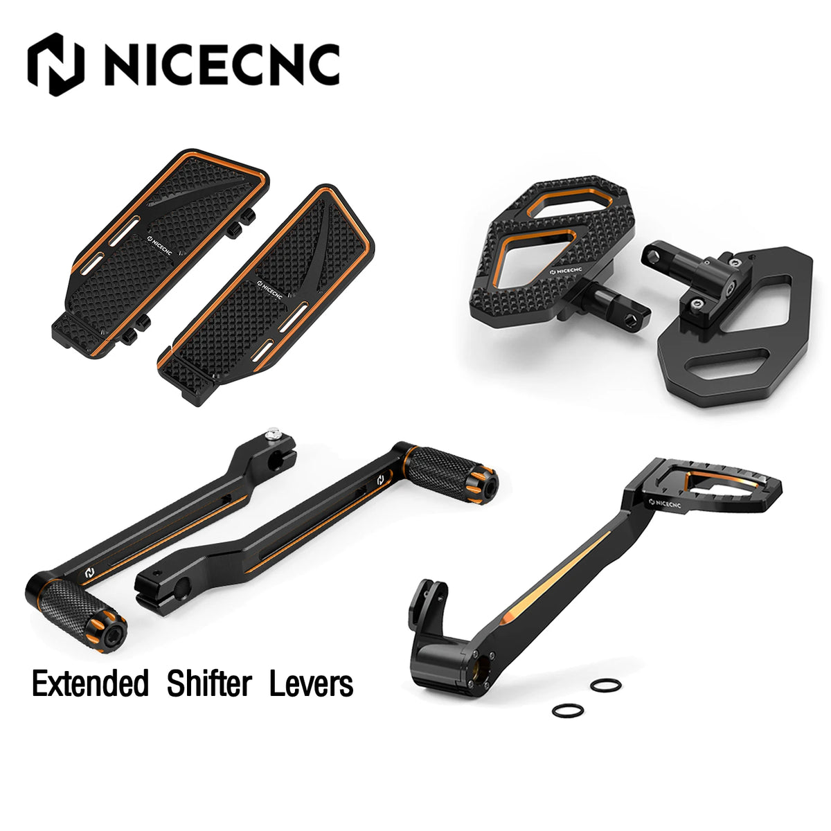 Plancher passager et levier de sélecteur NICECNC pour Harley Street Glide et Road Glide 2015-2024 – photo 20/20