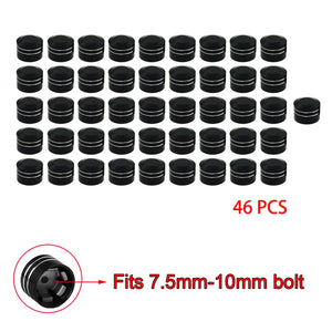 Kit de 62 caches de vis moteur pour Harley Touring Softail - vue 2