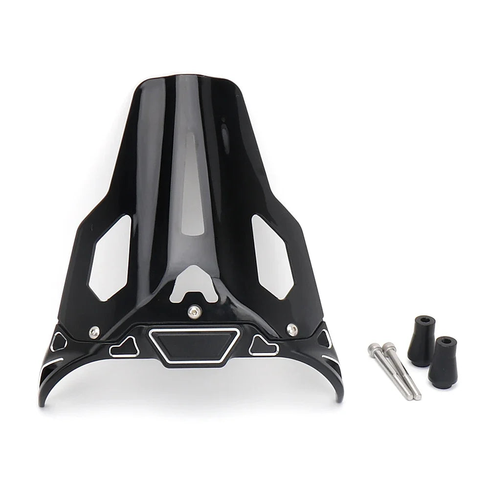 Pare-brise moto noir pour Harley-Davidson Sportster S - vue 7