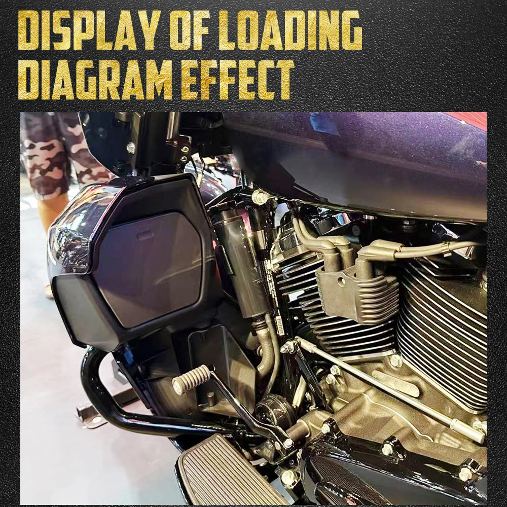 Crash Bar Moteur pour Bas de Carénage - Harley-Davidson Touring FLHX/FLTRX 2023-2026 – photo 3/6