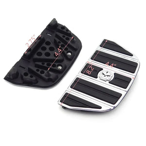 Kit d'inserts de repose-pieds passager motif tête de mort - Harley Touring/Softail Fat Boy – photo 3/7