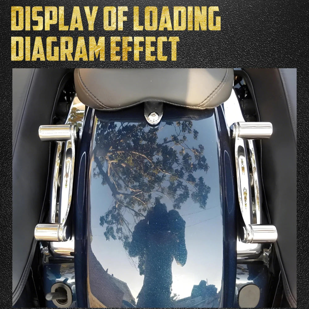 Kit de Fixation 4 Points (Docking Hardware) pour Porte-Bagages - Harley-Davidson Touring 2014-2025 – photo 4/10