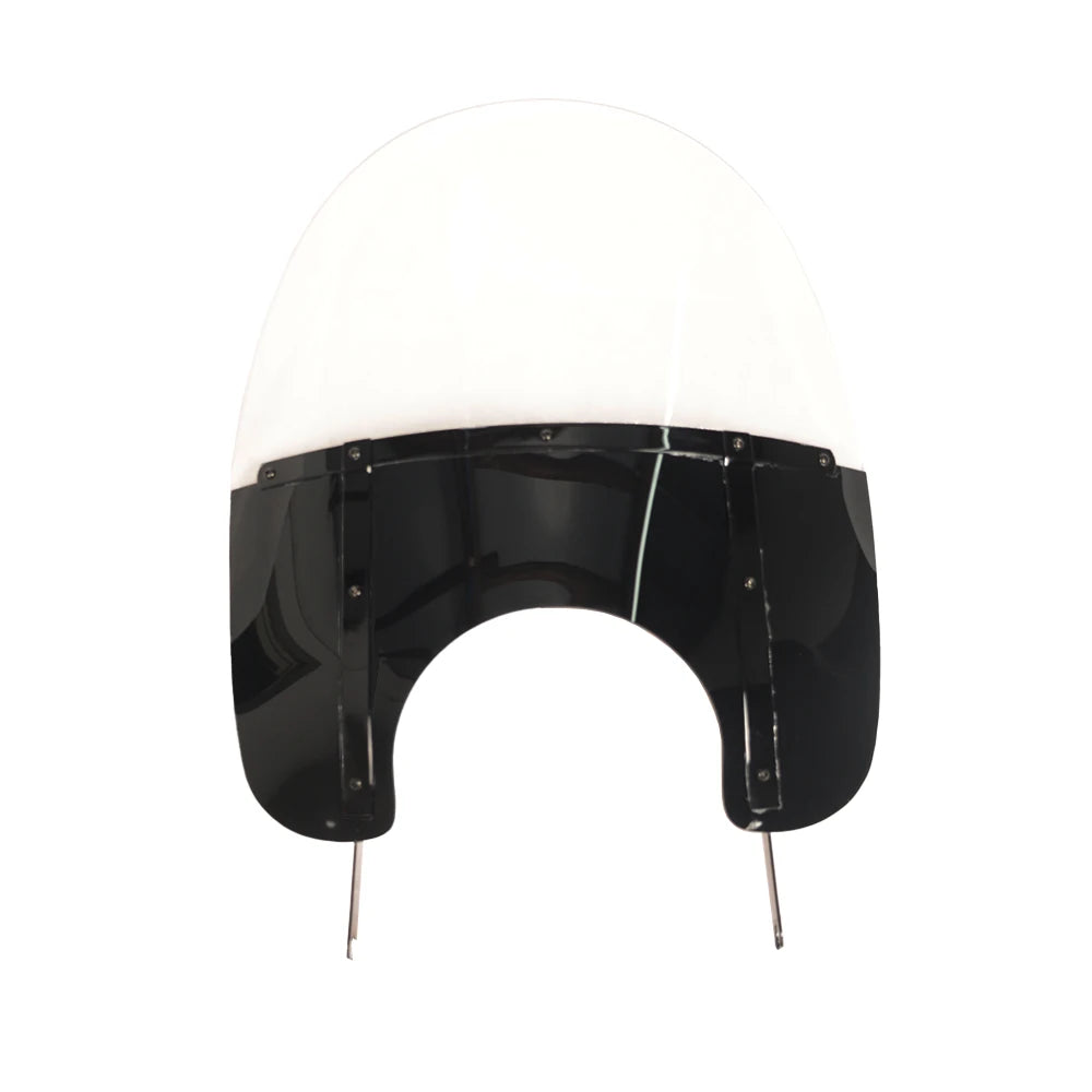 Pare-brise noir style Highway King pour Harley Road King - vue 6