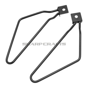 Supports de Sacoches Cavalières en Acier Inoxydable pour Harley Sportster/Dyna/Softail - vue 4