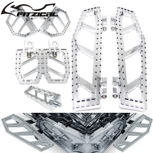 Repose-pieds et pontet de sélecteur antidérapants pour Harley-Davidson Softail, Dyna, Touring & Road King – photo 7/16