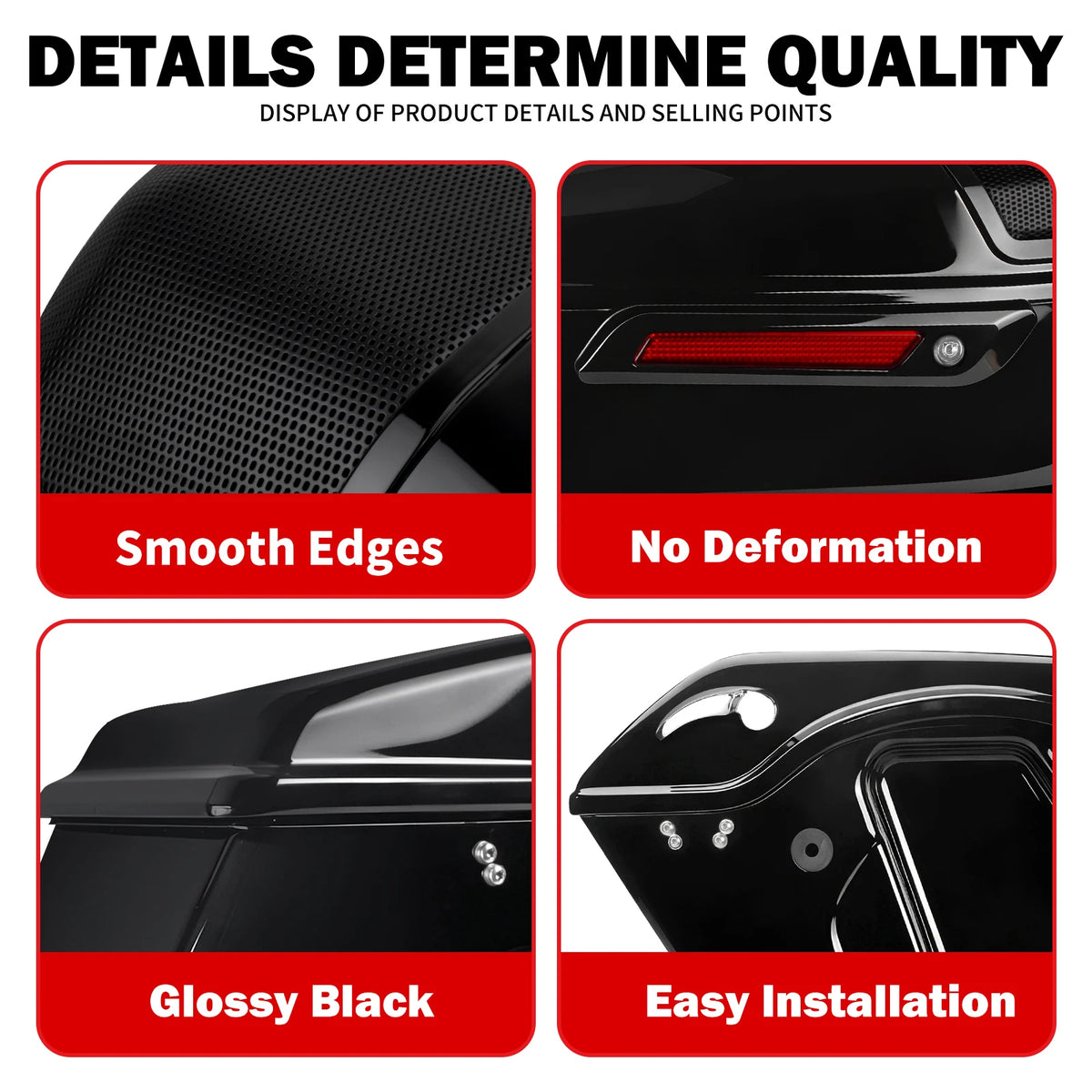 Sacoches Rigides Étanches - Harley-Davidson CVO Road Glide FLTRXSE 2023-2025, Street Glide FLHX 2024-2025 – photo 6/8