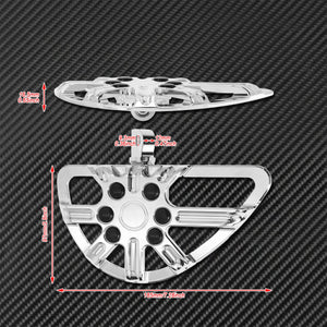 Kit marchepieds avant et repose-pieds arrière pour Harley-Davidson Touring, Electra Glide, Street Glide, Dyna et Softail FL – photo 3/11