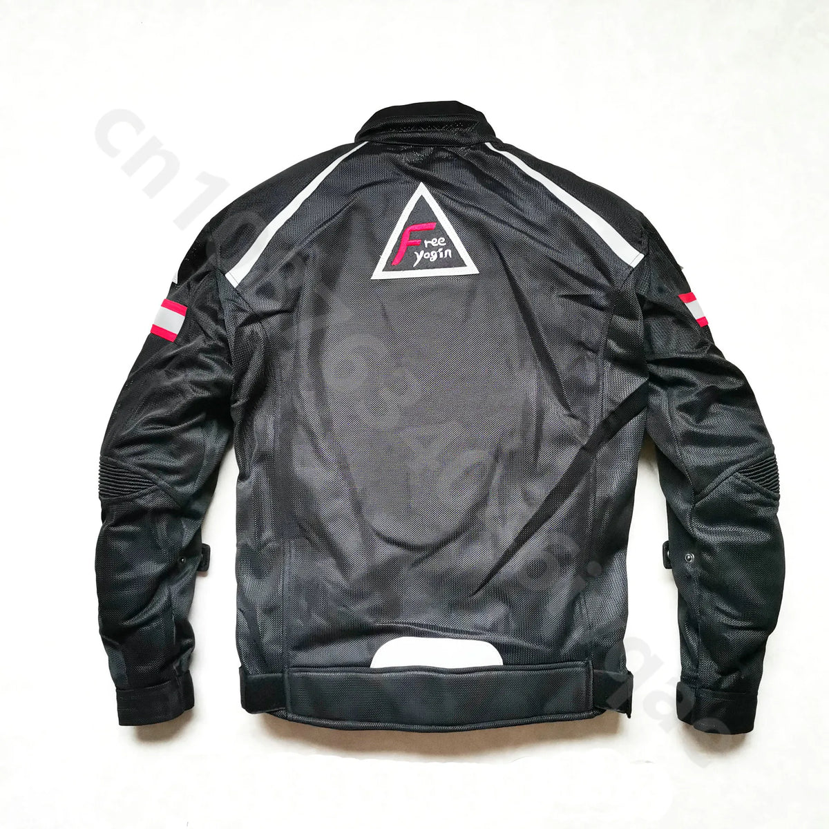 Blouson moto homme respirant, protections amovibles - vue 4