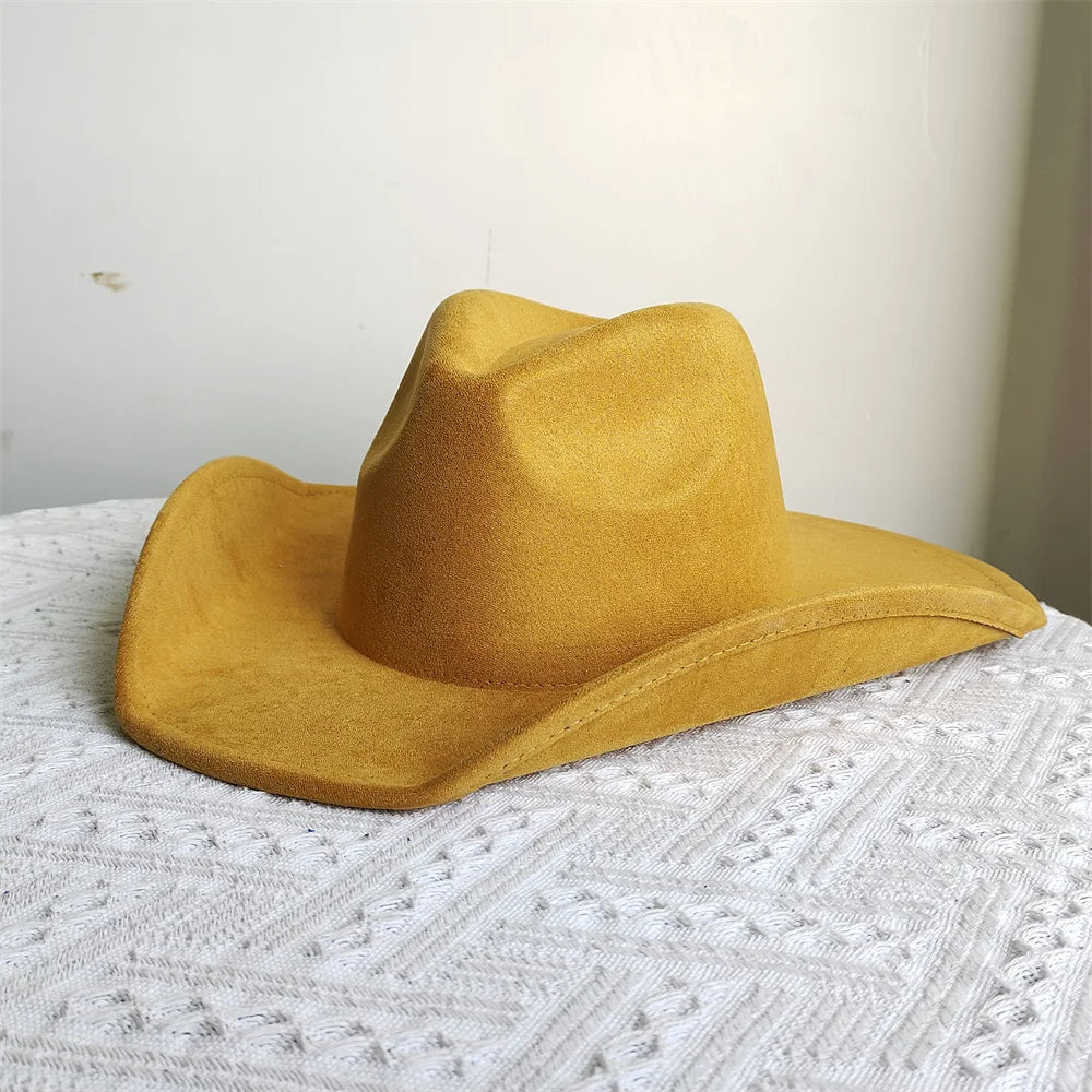 Chapeau cowboy en suédine - vue 34