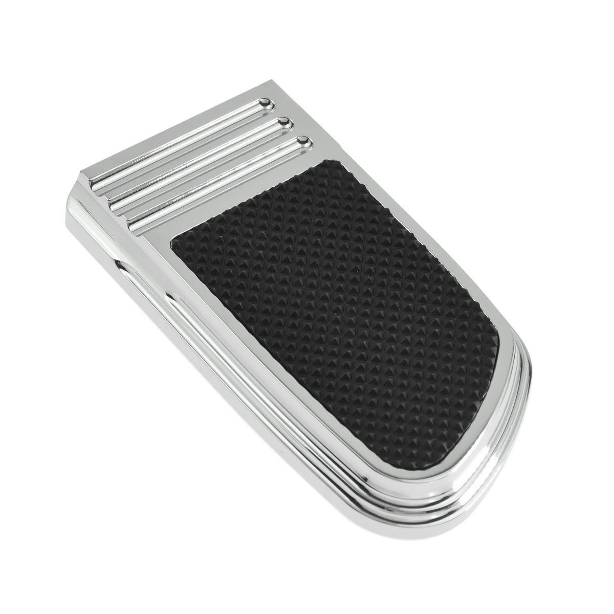 Cache de pédale de frein en aluminium anodisé noir pour Harley-Davidson - vue 6