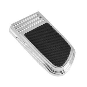 Cache de pédale de frein en aluminium anodisé noir pour Harley-Davidson - vue 6
