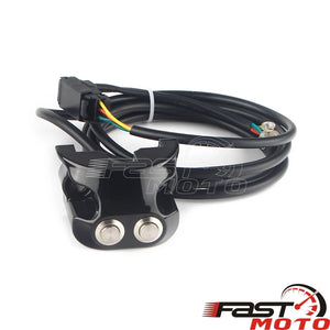 Commutateur de suspension pneumatique pour guidon 25 mm Harley Dyna, Sportster, V-Rod, Touring AERO - vue 8